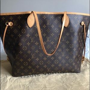 Authentic Louis Vuitton Never Full GM